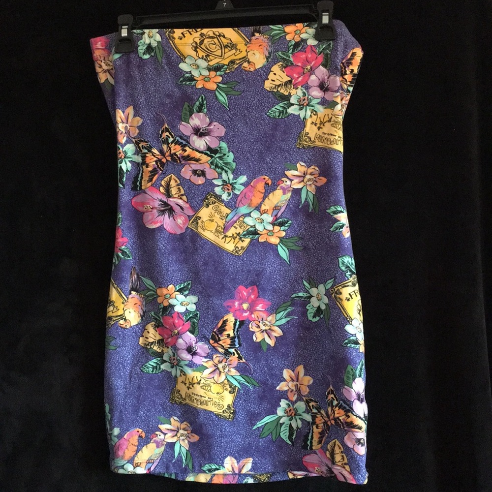 Tube top dress